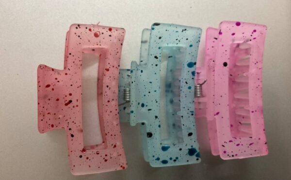 Plastic Butterfly Hair Clip Combo Set